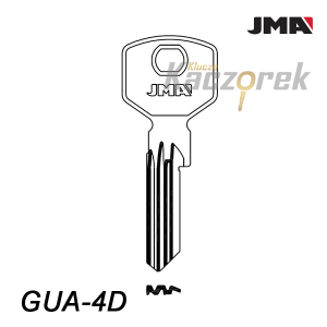 JMA 321 - surový klíč - GUA-4D